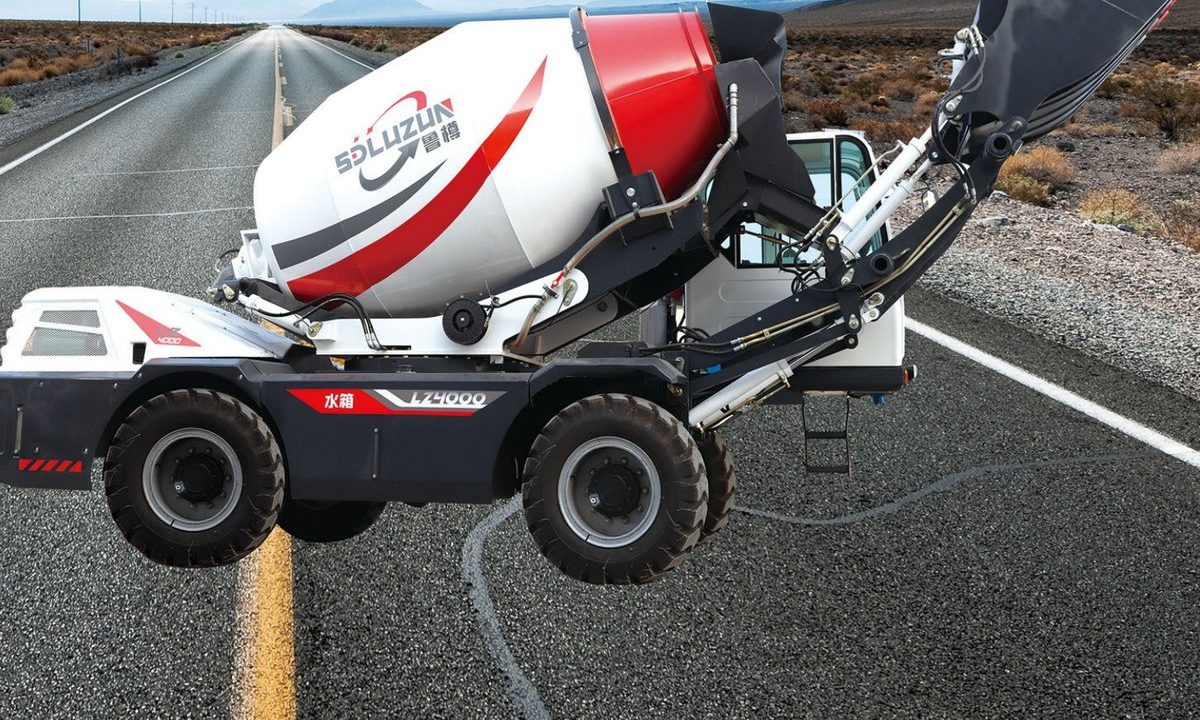 JBC6500 Integral Self-Loading Concrete Mixer