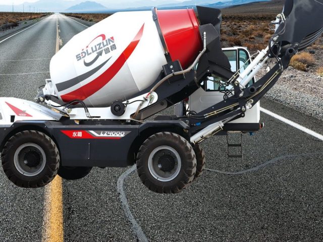 JBC6500 Integral Self-Loading Concrete Mixer